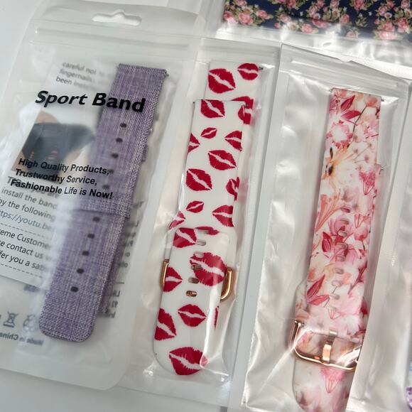 Set of 6 Sports Watch Band with Different Prints - Picture 5 of 6